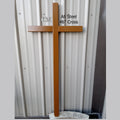 46 inch STEEL Brown Roadside Cross, Display Model, Cross #700